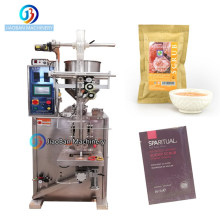 Automatic vertical filling sealing machine for liquid paste sauce four sides sealing liquid packing machine